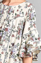 Load image into Gallery viewer, The Ava Floral Ruffle Sleeve Dress