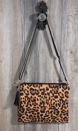 The Mila Leopard Crossbody Bag
