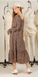 The Madison Floral Midi Dress