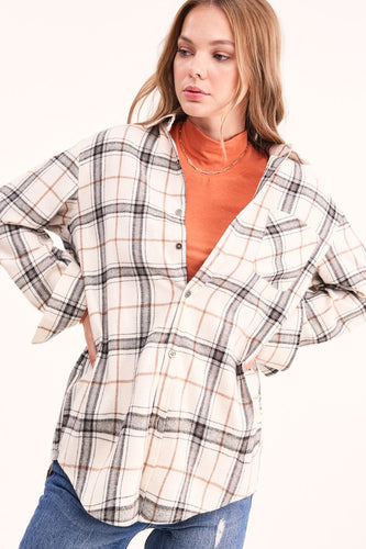 The Hayden Plaid Top