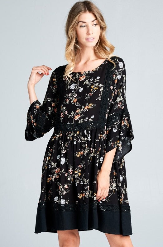 The Emma Floral Print Dress