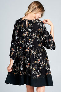 The Emma Floral Print Dress