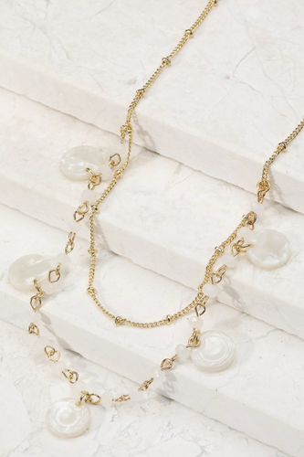 The Kora Layered Disc Necklace