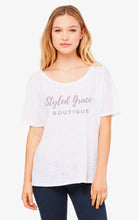 Load image into Gallery viewer, The Styled Grace Scooped Tee