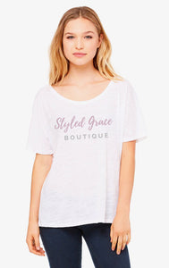 The Styled Grace Scooped Tee
